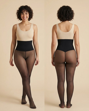 Collant gainant polaire Effet Peau Nue